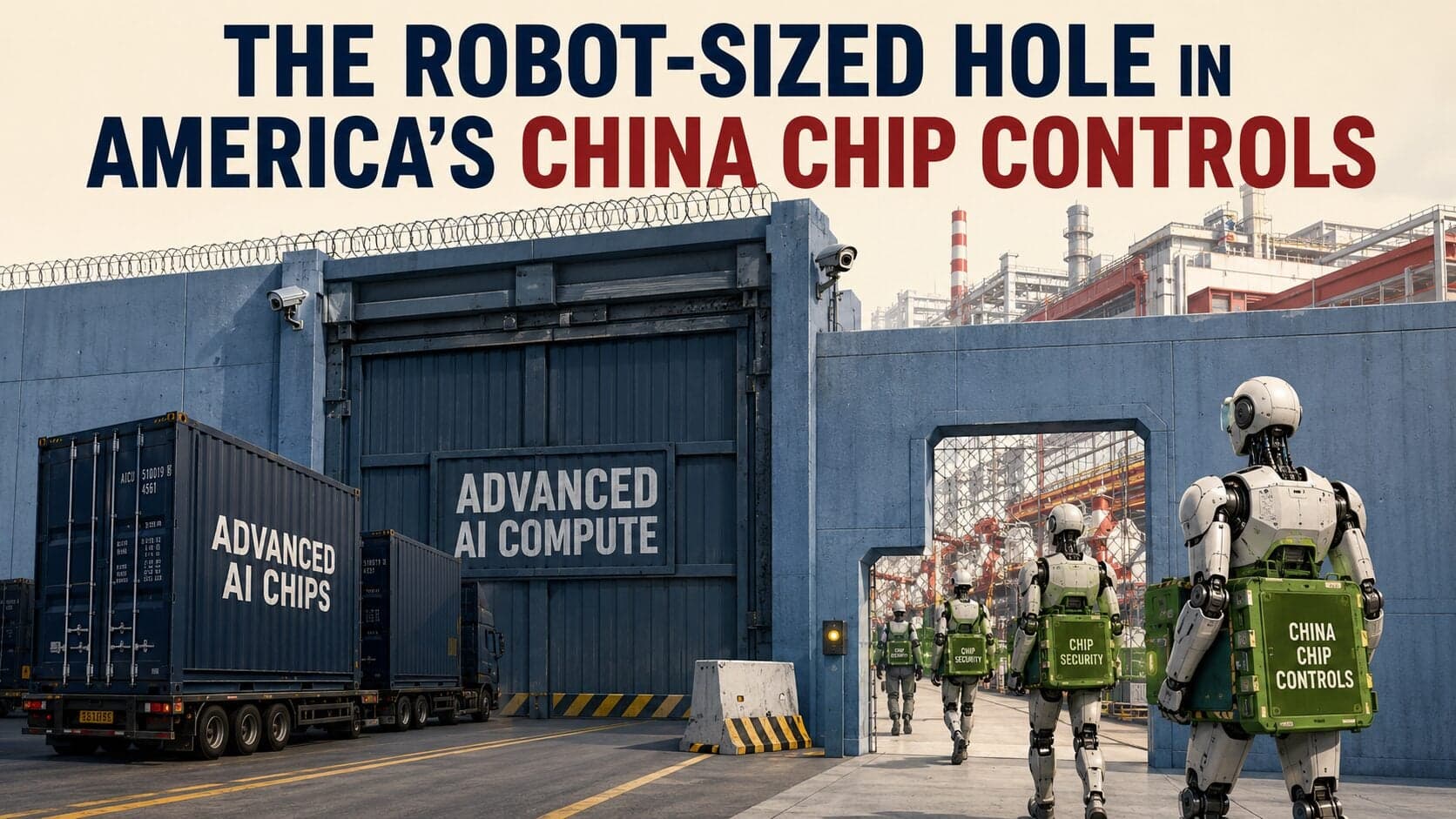 The Robot-Sized Hole in America’s China Chip Controls