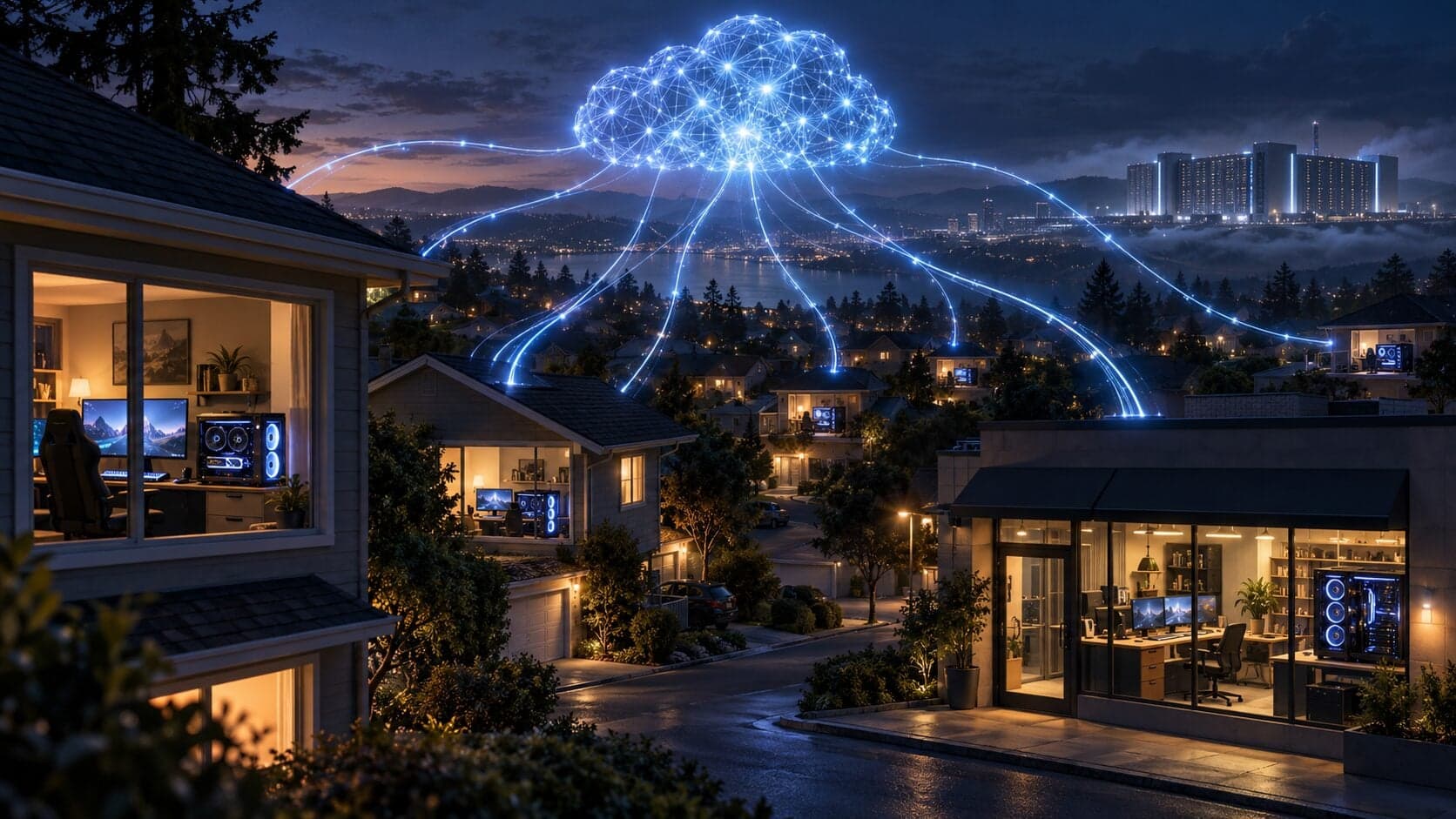 Rent Out Your Idle PC for AI Inference Workloads