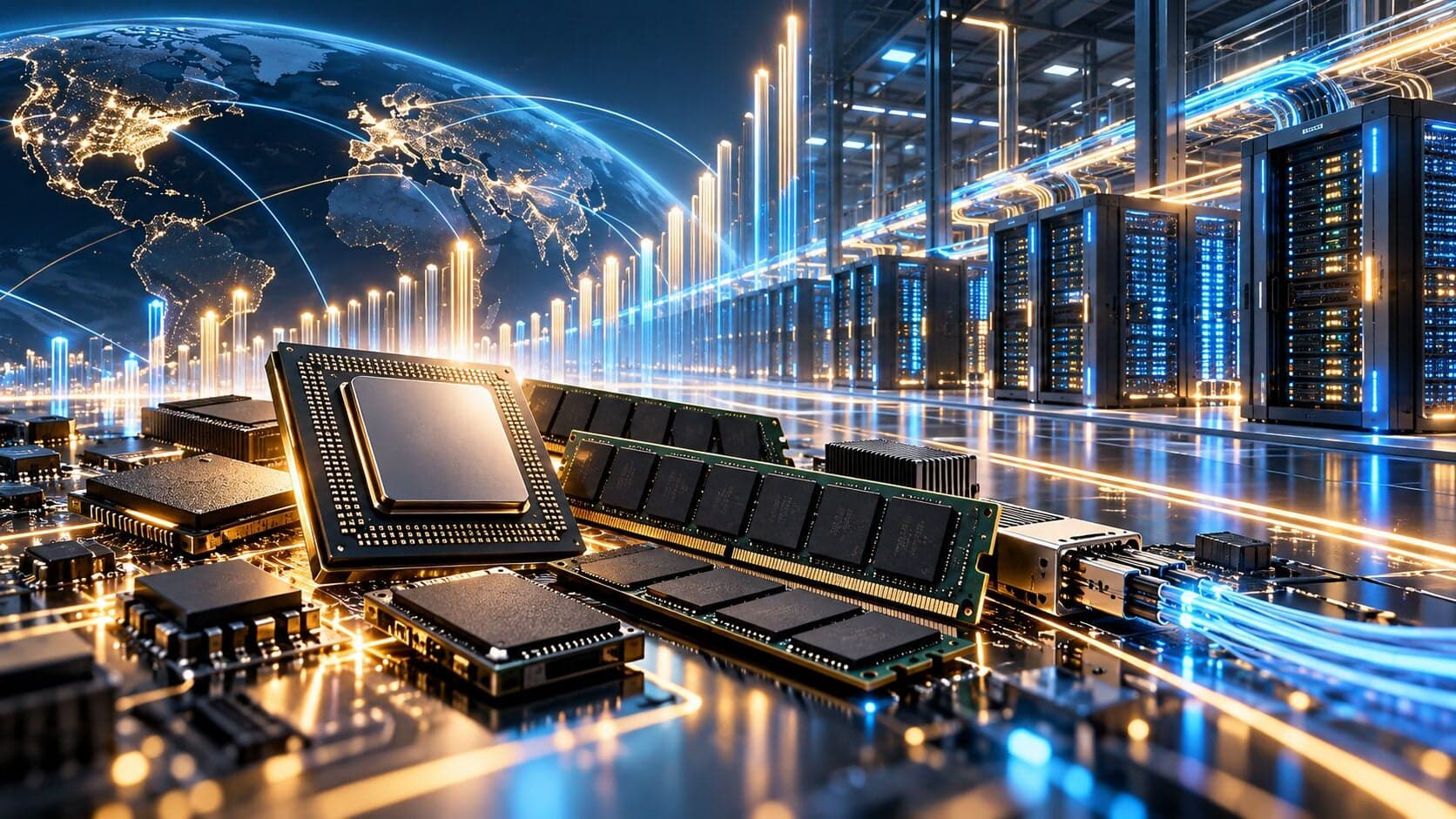 Global Semiconductor Sales Top $1 Trillion as AI Drives Record Growth