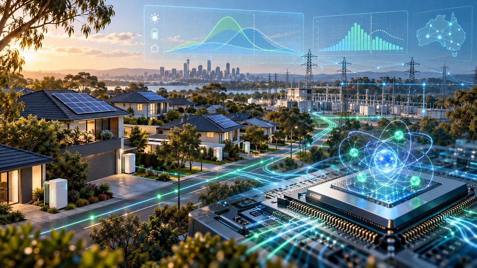 Quantum Chip Breakthrough Improves Energy Forecasting